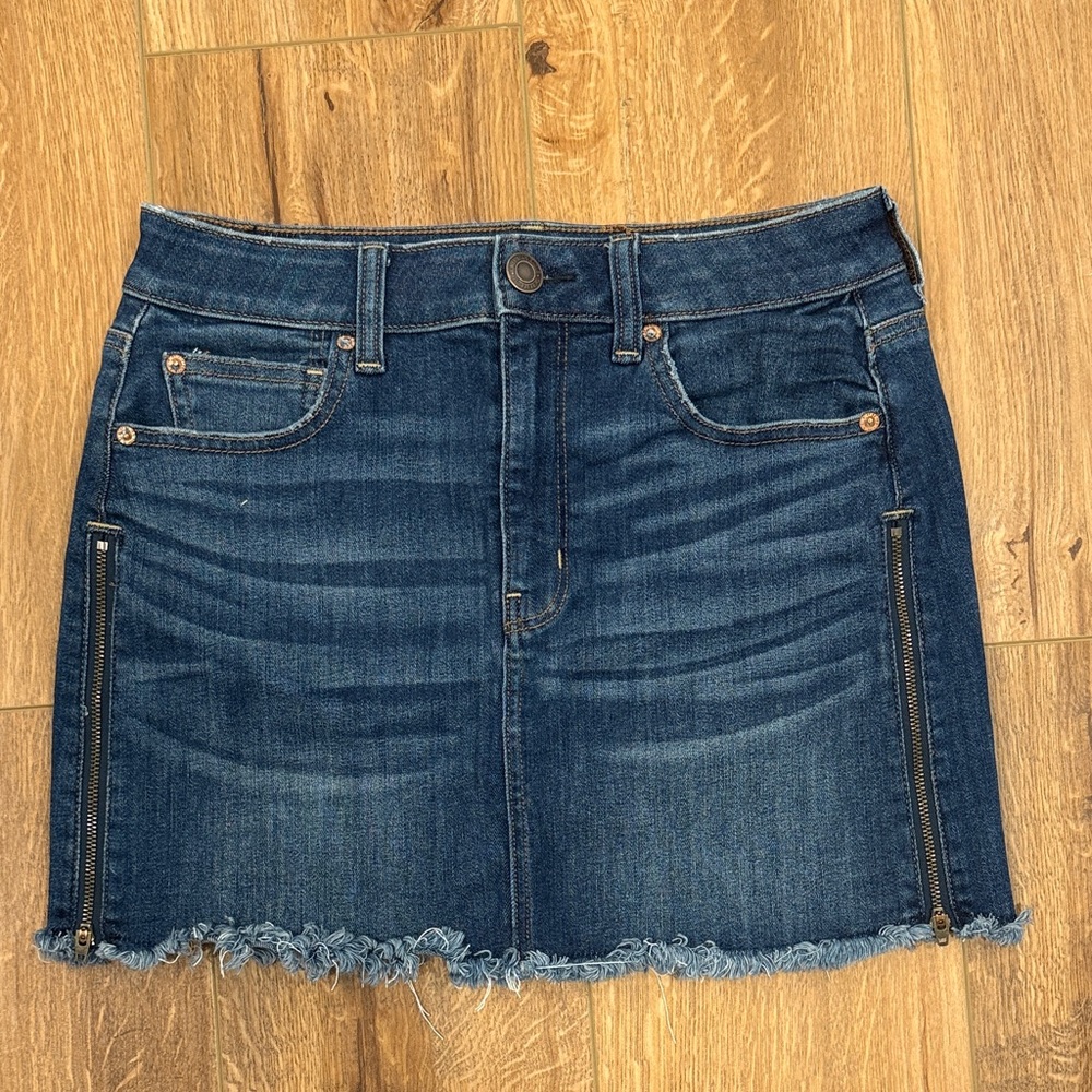 American Eagle Denim Mini Skirt